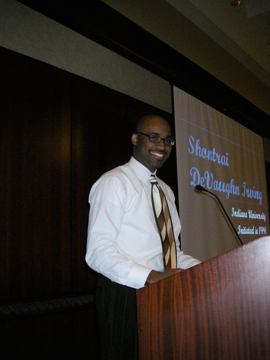 Shontrai D. Irving (<a href="/IUBloomington/">IU Bloomington</a>,1996) is a Clinical Associate Prof. at <a href="/LifeAtPurdue/">Purdue University</a> and a practicing attorney. In 2006, he fostered four siblings who he then adopted in 2015. He has helped nearly 60 children in foster care. In 2009 he received the #MBAlumni Achievement Award!