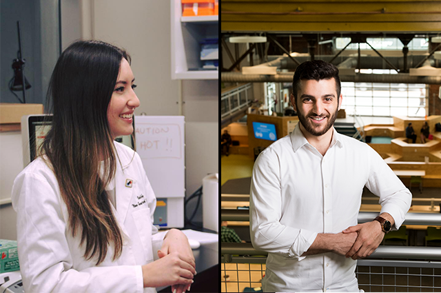 TuftsEngineer's tweet photo. School of Engineering alumni were recently named to Forbes’ prestigious 30 Under 30 lists. Read more: https://t.co/BCy9200oDX https://t.co/VtmiHbolzb