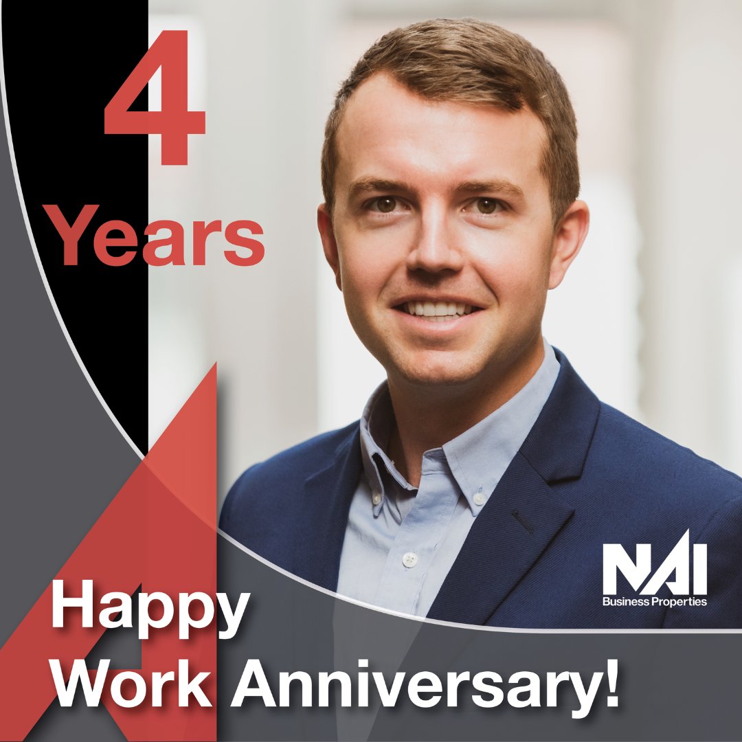 NAIBusinessProp's tweet photo. Congratulations, Ben Rose, on your 4th Year Work Anniversary!π
#WorkAnniversary #Congrats #EvaluationsManager #PropertyEvaluations #Valuations #BrokersOpinionOfValue #BOVs #NAIBusinessProperties #CRE #Billings #Montana https://t.co/Zv1C4YLE9V