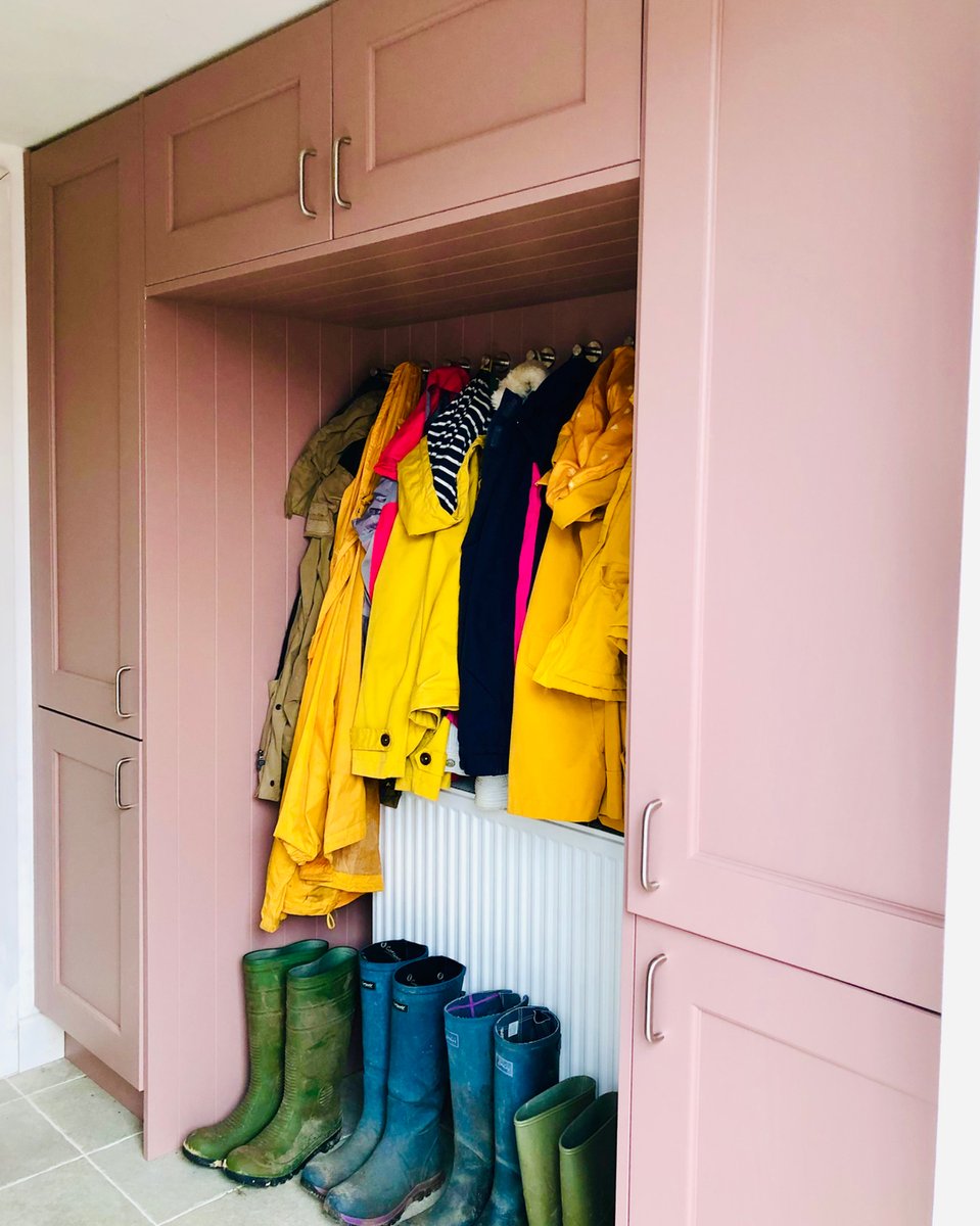 lauraprideroad's tweet photo. At Pride Road Architects we are not just award winning architects with sterile photos of overindulgent houses for people with OCD…. We create beautiful spaces for happy families.

And a utility room with space for coats and boots makes me - and many of my clients very happy! https://t.co/VmtKZiX333