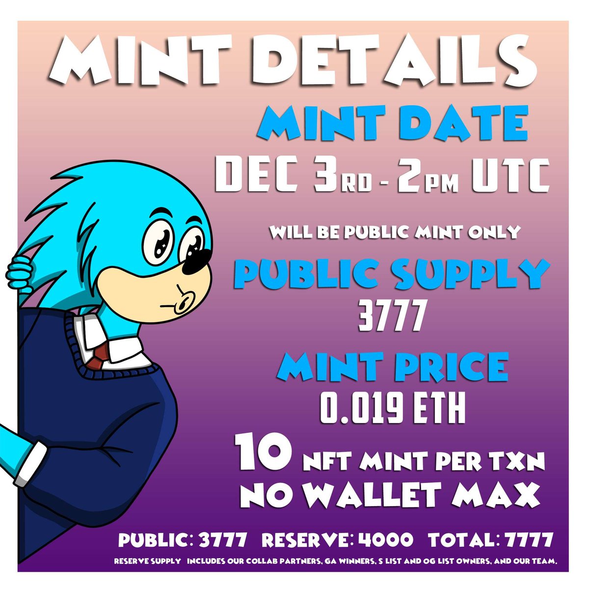 🎉Coininiz Alpha🤝Silly Hedgehogs🎉

We are giving away:
- 1x Nft Airdrop <a href="/sillyhedgehogs/">SillyHedgehogs</a>

🎟️More in alphabot.app/coininiz-x-sil…

To enter:
1⃣Follow @CoininizCom &amp; <a href="/sillyhedgehogs/">SillyHedgehogs</a>
2⃣RT + Like
3⃣Tag a friend

18 hours ⏰
#NFTshill #WLGiveaways #NFTCommunity #NFTGiveaway #NFTdrop