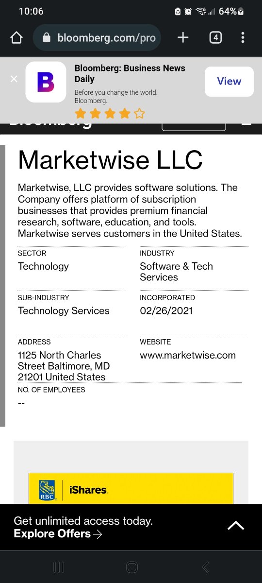 Christalball93's tweet photo. Marketwise LLC owns InvestorPlace the boiler room that frequently bashes #AMC. Several other boiler rooms run out of the same office 1125 N Charles St, Baltimore. Jordan Brown is the CEO and founder. https://t.co/WQSSNcxcIw