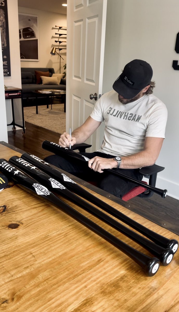 NashvilleStars's tweet photo. To celebrate Chase Rice joining our team, we’re giving away a signed bat! 

To enter: 
1) LIKE this post
2) TAG your concert buddy in the comments with your favorite chase song 
3) RT this post

*Must be following @ChaseRiceMusic and @nashvillestars to win* https://t.co/fOTEy2zO1B