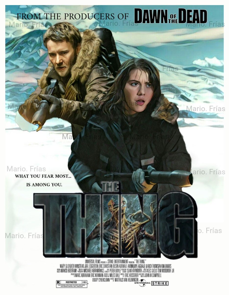 noah_fredenburg's tweet photo. Recent watches cause Mary Elizabeth Winstead is badass and love the cloverfield series so much🤘
#10cloverfieldlane #thething2011 https://t.co/eLkWpioQny