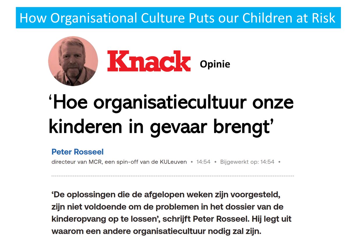 Rosseel_Peter's tweet photo. My latest opinion article, this time in Knack Magazine on the problems with child care in Flanders, Belgium.  
https://t.co/19JxenNAUP https://t.co/XHJYVuOQ4K