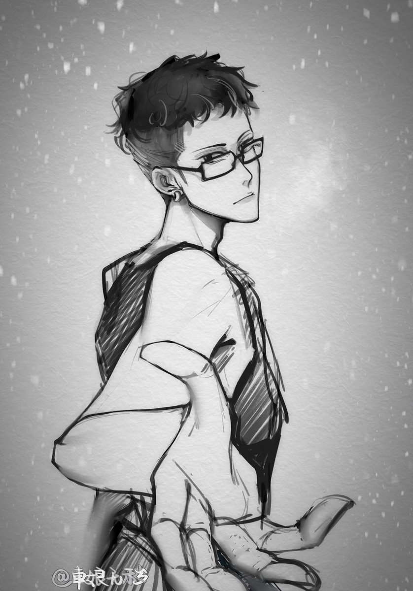 画了阿雪
#風が強く吹いている