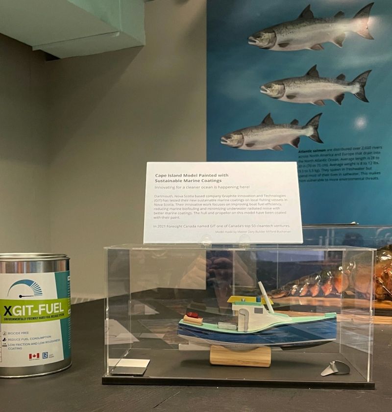 GIT Coatings (@gitcoatings) on Twitter photo Exciting to see our product line on display in the <a href="/FisheriesMuseum/">Fisheries Museum</a> of the #Atlantic. We are proud that we are making a direct impact from an awareness perspective to those who will visit the museum for the years to come. #NovaScotia #MadeInCanada Exciting to see our product line on display in the <a href="/FisheriesMuseum/">Fisheries Museum</a> of the #Atlantic. We are proud that we are making a direct impact from an awareness perspective to those who will visit the museum for the years to come. #NovaScotia #MadeInCanada