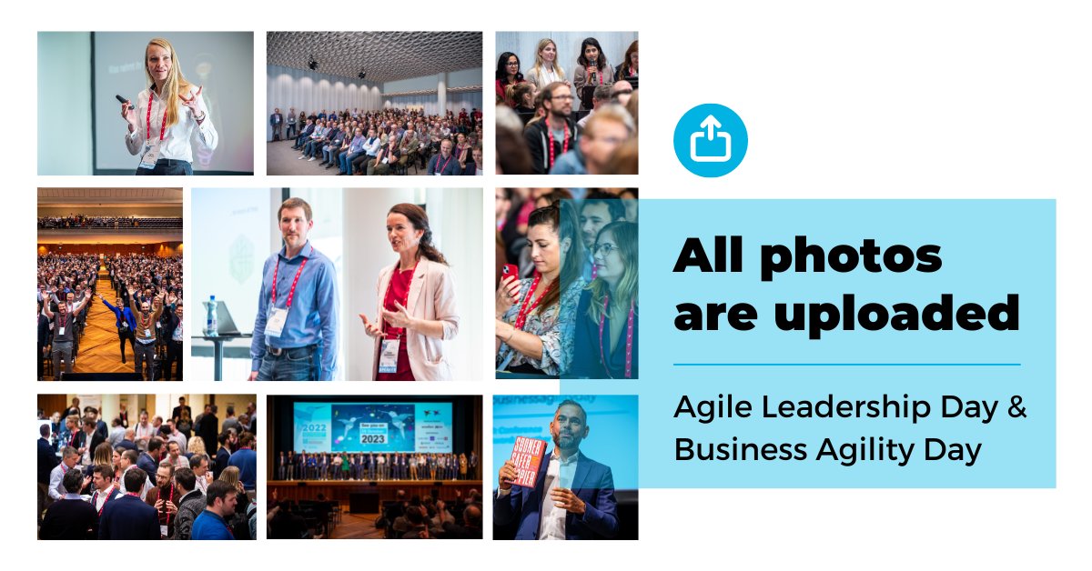 Already one week has passed since Business Agility Day! If you are already reminiscing, all the photos are now online. Take a look and find yourself, your peers and your friends!

⬇️ To the gallery: 
bit.ly/3iwrcbt

#BusinessAgilityDay #Community