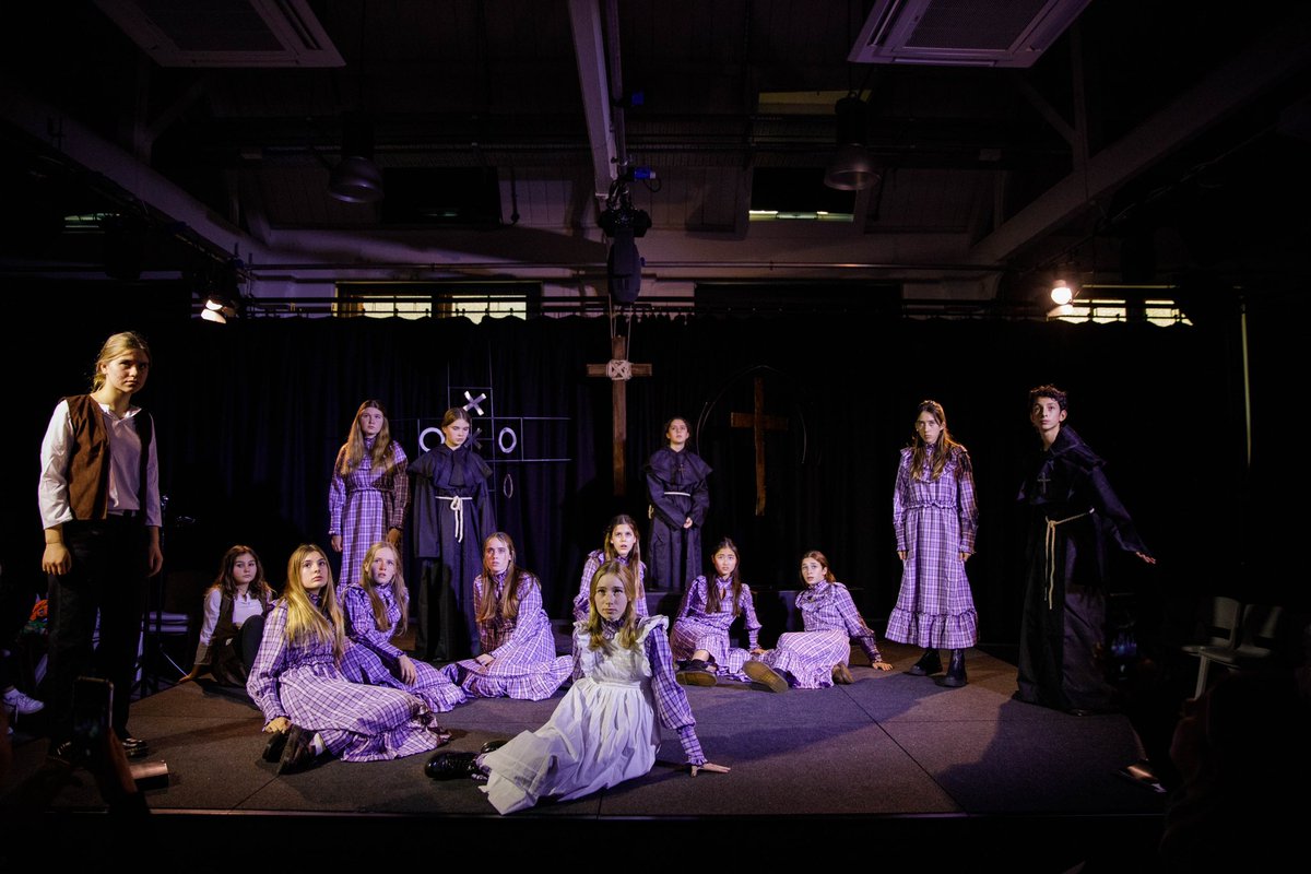 We are so lucky at MVS to have so many talented, sophisticated and intelligent actors, we were simply blown away by their energy on stage and ability to immerse themselves in the world of the play #actors #gcsedrama #maidavaleschool