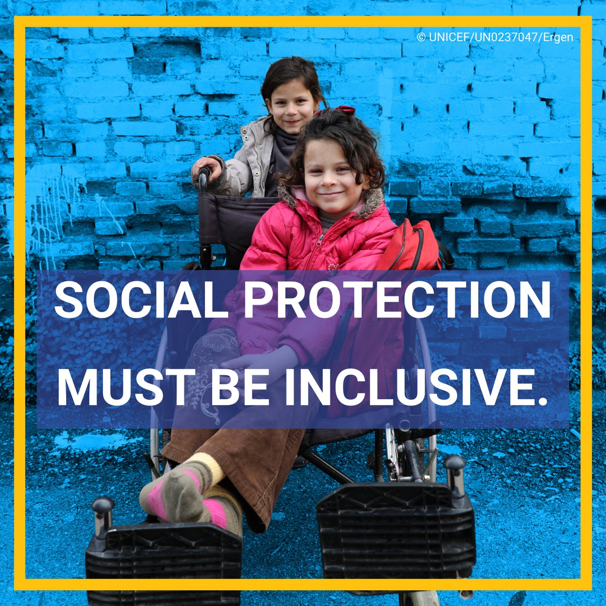 LouisaLippi's tweet photo. As we approach the International Day of Persons with Disabilities, it is crucial that governments prioritize disability-inclusive social protection systems and programmes to #BeInclusive and #EndChildPoverty

#IDPWD2022 https://t.co/Chww2WtRy4