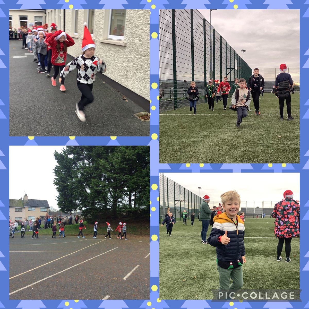 sttheresasglebe's tweet photo. 🎅🏻 The  Daily  Mile  Santa  Run  Followed  By  Brunch  @sttheresasglebe 

A  festive  morning  for  our  school  community!

@thedailymile_ni @_thedailymile @SouthernHSCT #TheDailyMile #dailymilesantarun #teamSHSCT https://t.co/Jj7sWSZICb