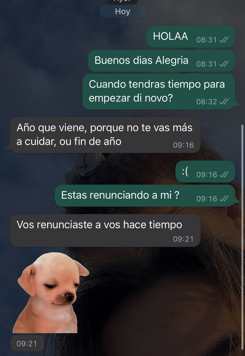 Lavb7140's tweet photo. Qué tal su diciembre ? Mi nutri me rechazó https://t.co/iRmtax1acU