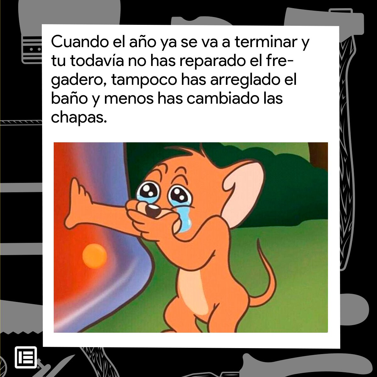 Ferremates1's tweet photo. Ya lo terminaremos el próximo año, no hay prisa 🤠🤠.

𝗗𝗮𝘁𝗲 𝘂𝗻𝗮 𝘃𝘂𝗲𝗹𝘁𝗮 𝗽𝗼𝗿 𝗻𝘂𝗲𝘀𝘁𝗿𝗮 𝘁𝗶𝗲𝗻𝗱𝗮 𝗲𝗻 𝗹í𝗻𝗲𝗮 👉 https://t.co/Y2xHj8c8nk 

#ferretería #ferretero #taladro #rotomartillo #Milwaukee #ferremates #Mikels #Urrea #Truper #Surtek #Austromex https://t.co/qdLGsZTEkm