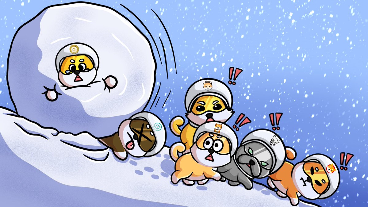 ☃️Snowball has been created by a bunch of crazy chads. The concept has been specifically designed to appeal to all the degenerates in the space! If a 10 min period of time passes with no buys, the last person to buy before that 10 min period wins ALL the BNB in the jackpot wallet