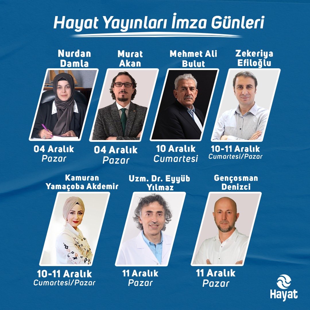 K İ T A P  F U A R I  B A Ş LI Y OR

Değerli Kitap Dostları,

2 yıl aradan sonra nihayet TÜYAP İSTANBUL KİTAP FUARI’nda değerli  okurlarımızla buluşuyoruz. 

Yeni kitaplar ve yazarlarımızla hazırız, İMZA VE SÖYLEŞİ GÜNLERİ’ ne bekliyoruz

Kitap Hayattır.

2. Hol 272 nolu stand