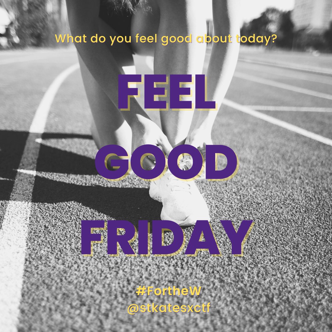 What do you feel good about on this Friday?
#fortheW