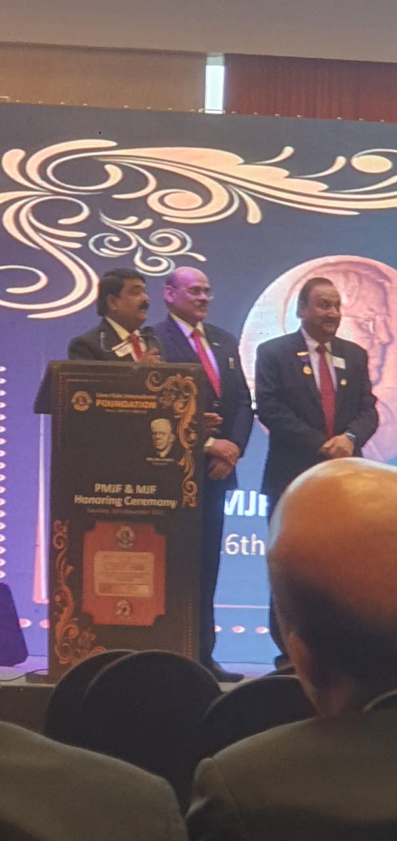 LionsNoidaElite's tweet photo. PMJF and MJF HONOURING CEREMONY CONGRATULATIONS #Lions #WeareLions #321C1 https://t.co/qEtaHo1Ey5
