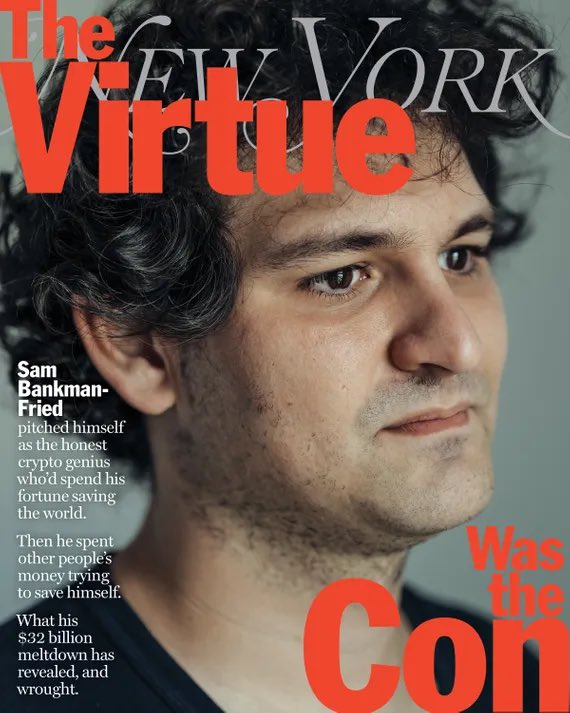 The media’s treatment of SBF is ludicrous.

But it’s not surprising — he turned himself into the mai...