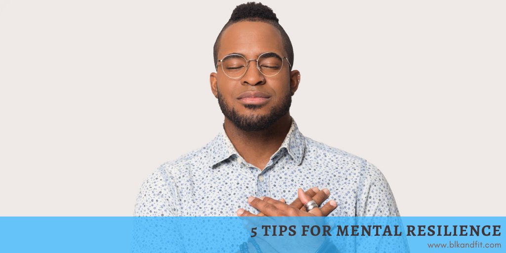 Anxiety is at an all-time. Many people look to food, alcohol, even addictive drugs to ease stress. But there are many more healthy ways to address problems. Here are five things you can do every day to build mental strength. #BlkandFit #mentalhealth blkandfit.com/2022/11/5-tips…