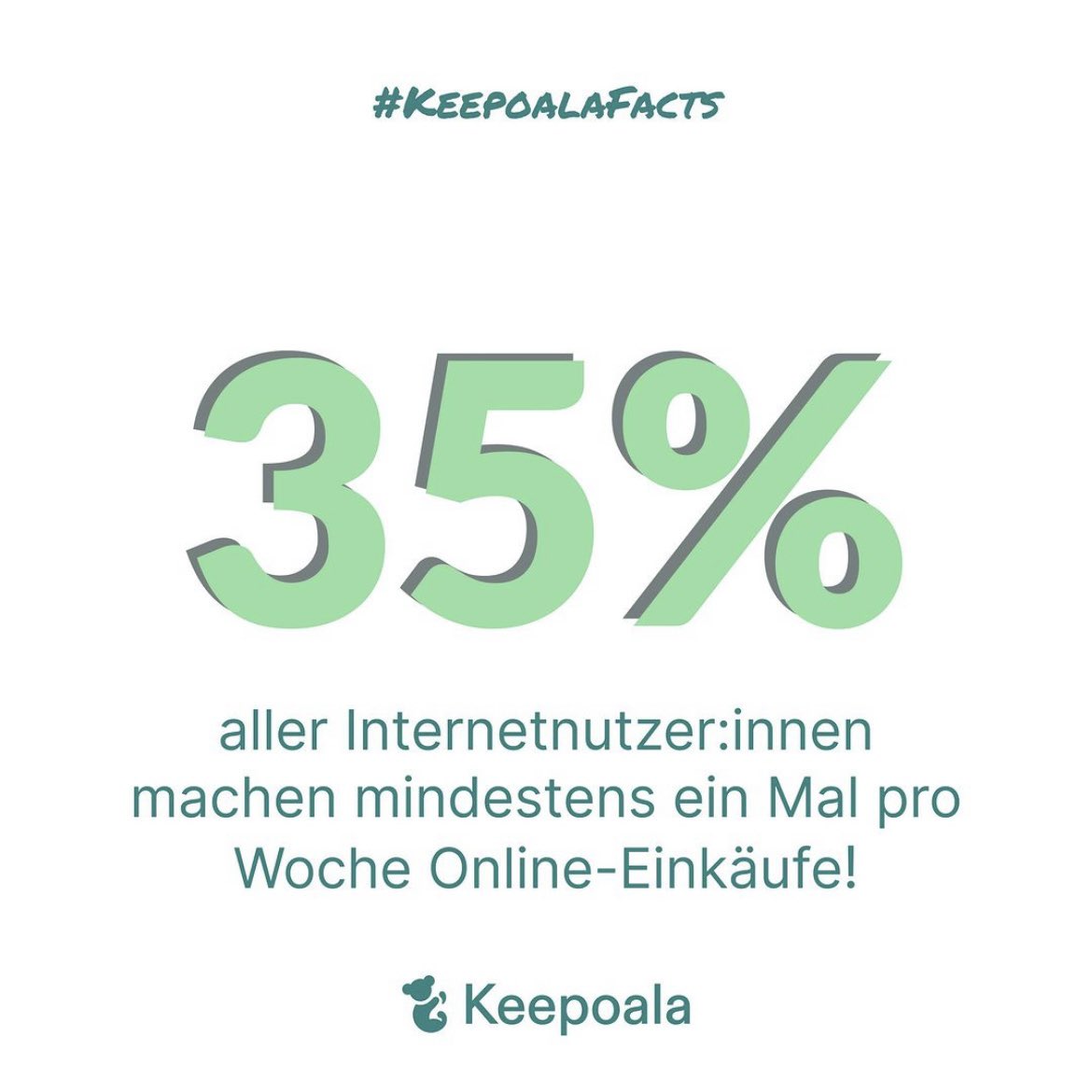 Keepoala (@keepoala) on Twitter photo It's #factsfriday! 🐨🌱
Quelle: bitkom
#startup #munich #ecommerce #onlineshopping #fairfashion #endfastfashion #returns #retouren #retourenvermeiden #nachhaltigkeit #sustainable #slowfashion #greenshoppingclub #thereisnoplanetb It's #factsfriday! 🐨🌱
Quelle: bitkom
#startup #munich #ecommerce #onlineshopping #fairfashion #endfastfashion #returns #retouren #retourenvermeiden #nachhaltigkeit #sustainable #slowfashion #greenshoppingclub #thereisnoplanetb