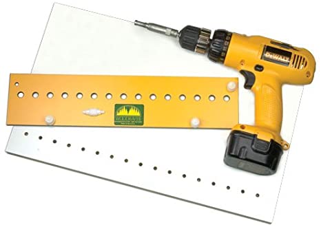 Woodhaven_com's tweet photo. If you are making cabinets the Woodhaven shelf pin jigs provide quick accurate locating of the pin holes.  #Woodhaven #Woodworking #shelfpin #shelfpinjig #cabinetmaker https://t.co/3VBg33zAZx