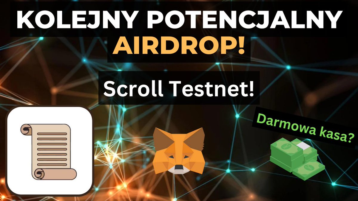 AlexKrypto's tweet photo. Yoo, zapraszam was na nowy film!

Potencjalny Airdrop - Scroll Testnet (sam robię na 2 kontach) 😅

👇
https://t.co/HTP0aVc5T0

Zostaw like jeżeli lubisz airdropy! A i w komentarzach możecie wymieniać się followami bo potrzebujecie 30 follow aby brać udział. 

🙌 https://t.co/AdObXBNomL