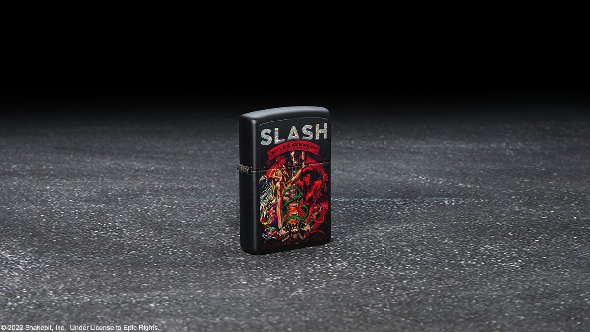Surprise the <a href="/Slash/">Slash</a> fan in your life this holiday season with a new <a href="/Zippo/">Zippo</a> lighter. fal.cn/3u7US
#zippo #zippoencore