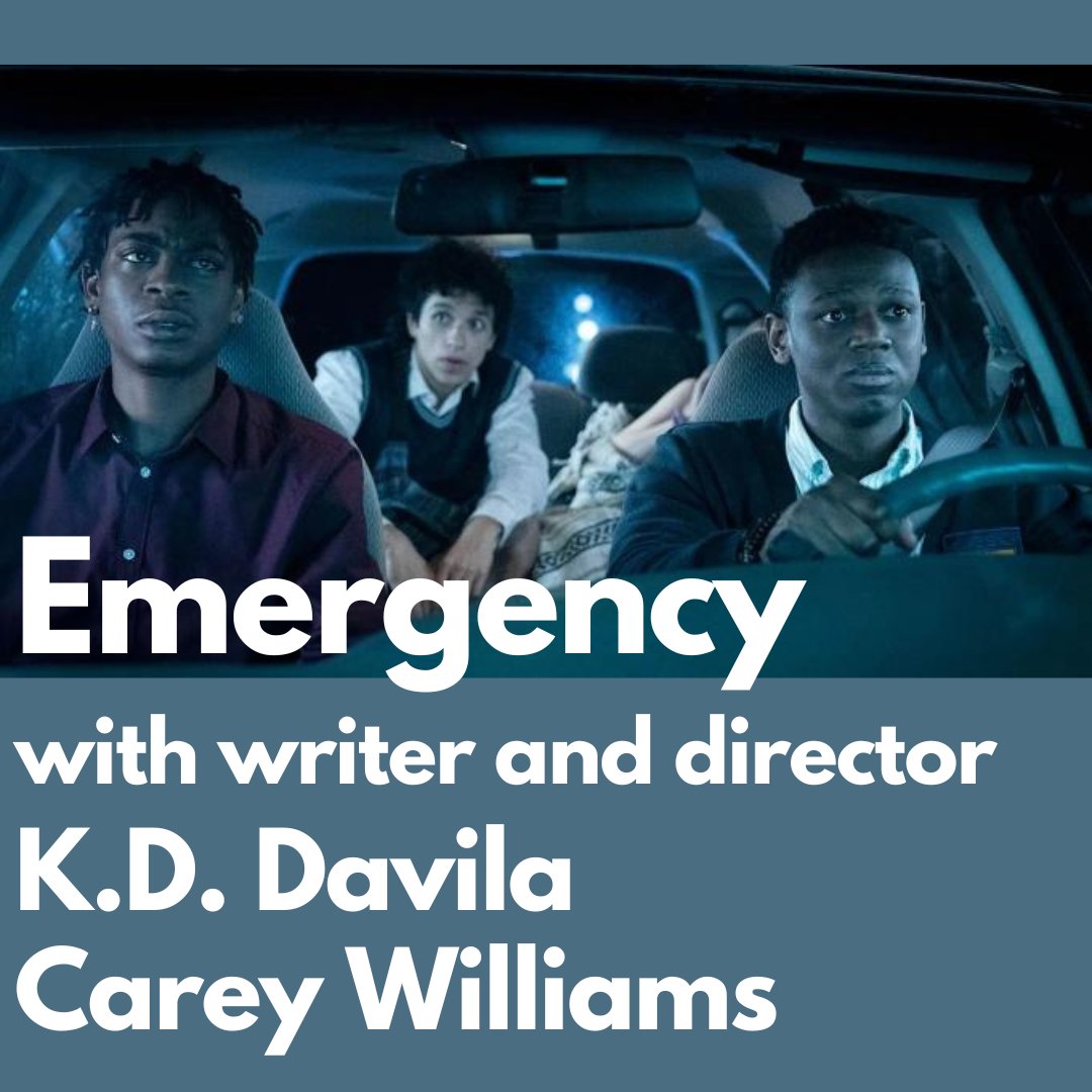 A story of the chaos of youth, and the reality of being Black or Latino in America. Ariel speaks with K.D. Dávila and Carey Williams, the writer and director of this film, about 3 friends embarking on an epic night of parties whose night is derailed by an emergency. Link in Bio!