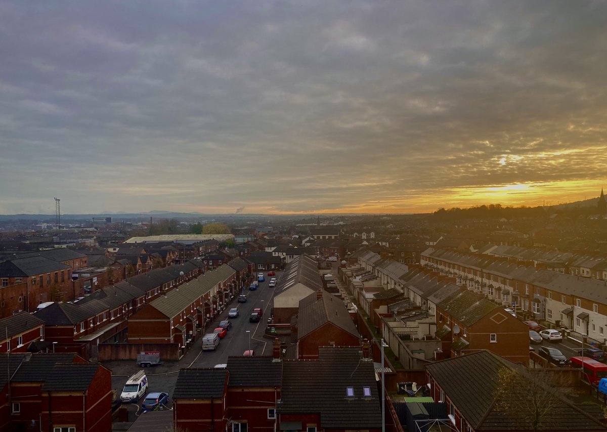 Another Friday and another visit to a brilliant new social housing development. Great to see these units being finished at Brookfield Mill by <a href="/ClanmilHousing/">Clanmil Housing</a> and the Kerr Properties team. Check out this view from one of the units on the top floor. Class!