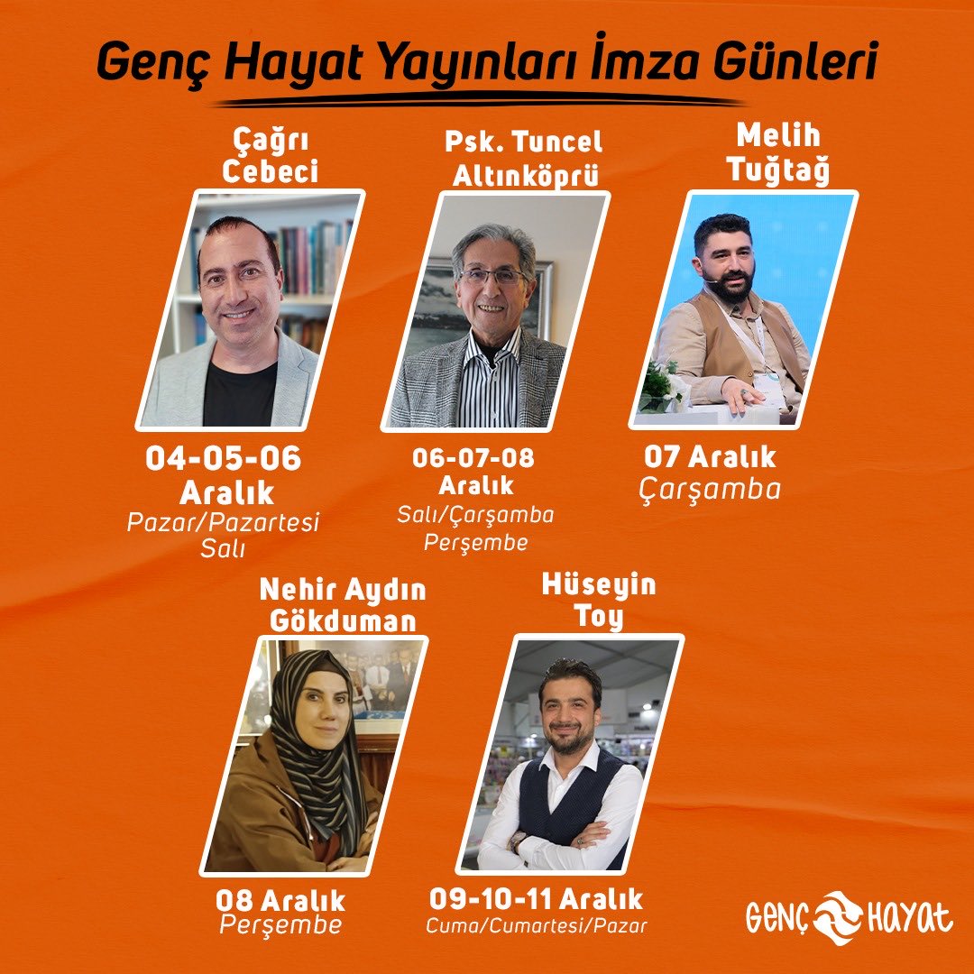 K İ T A P  F U A R I  B A Ş LI Y OR

Değerli Kitap Dostları,

2 yıl aradan sonra nihayet TÜYAP İSTANBUL KİTAP FUARI’nda   okurlarımızla buluşuyoruz. 

Yeni kitaplar ve yazarlarımızla hazırız, İMZA VE SÖYLEŞİ GÜNLERİ’ ne bekliyoruz

Kitap Hayattır.

2. Hol 272 nolu standdayız.