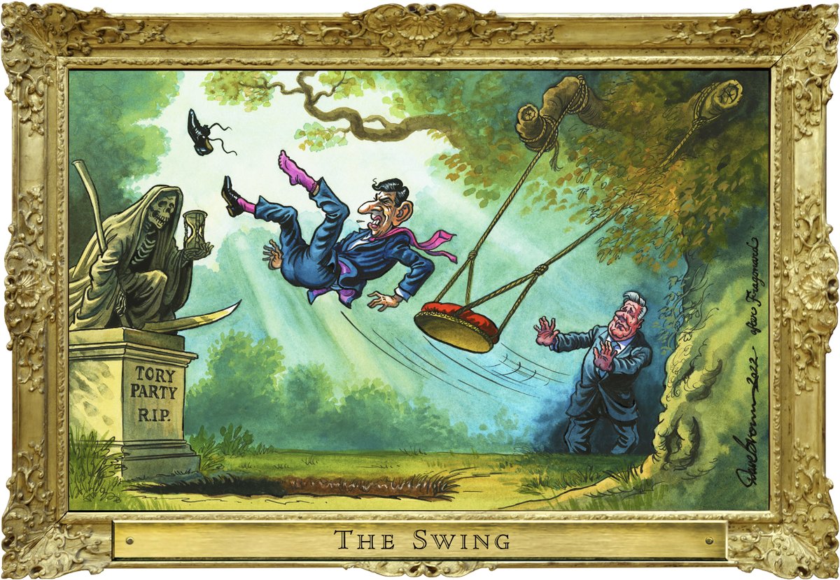 DaveBrownToons's tweet photo. Tomorrow's #RoguesGallery cartoon, after #Fragonard, for @Independent... #RishiSunak #KeirStarmer #ChesterByElection #LabourPollLead #ToryCostOfGreedCrisis #ToryShambles https://t.co/08e3p5BJEU