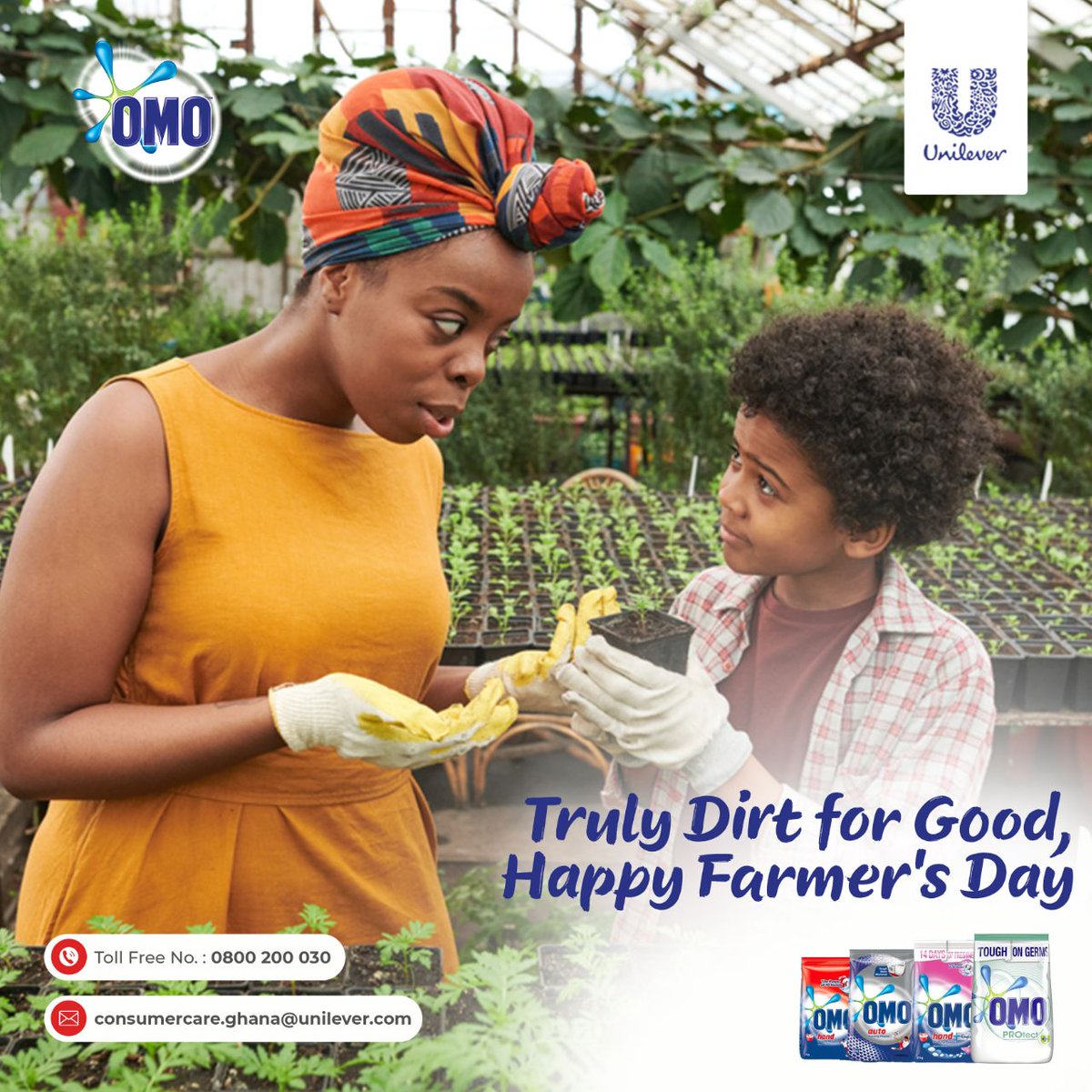 To the true definition of Dirt for Good. Ayekoo to our farmers. 
Happy Farmers' Day.