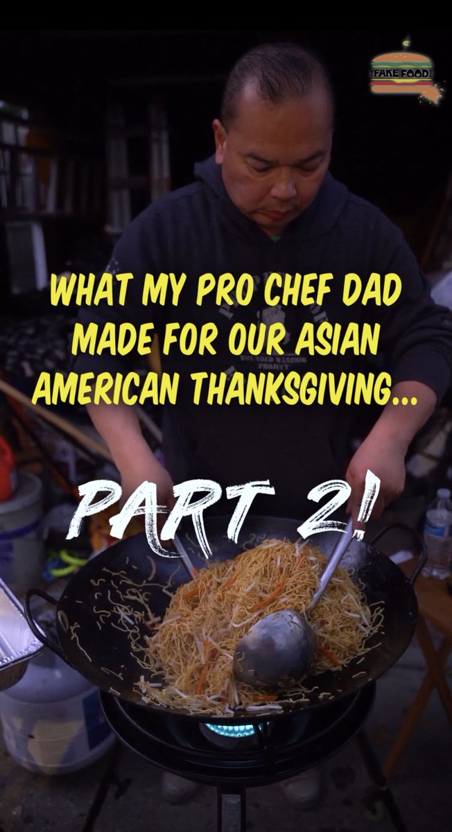 The Fake Food Show! on Twitter "What My Pro Chef Dad Made For An Asian