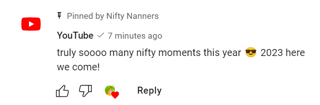 imkevinsu's tweet photo. Can't believe @YouTube just commented on one of my videos!! Love you @YouTubeCreators ! ♥ 🥰🍌 https://t.co/xcDWtlLZlQ