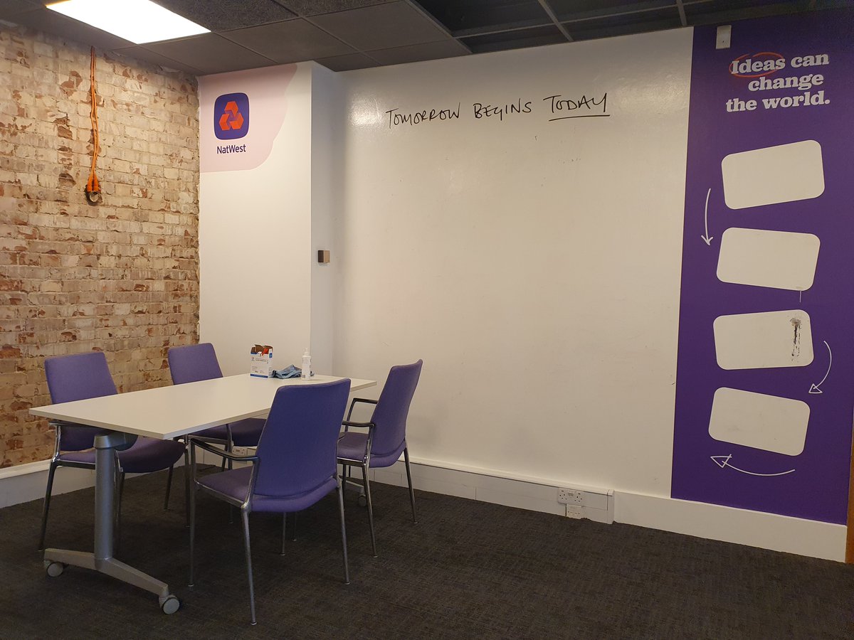 refineri's tweet photo. Flashback Friday to team work at #NatWestAccelerator on Liverpool Street where our director and founder Berat Daglar met collaborators from @NoFramesDigital. 🙌

Great day of inspiration, networking and celebrating the wins big and small.✨

#NoFramesxREFINERI #PowerUp https://t.co/2nSpGJMX8R