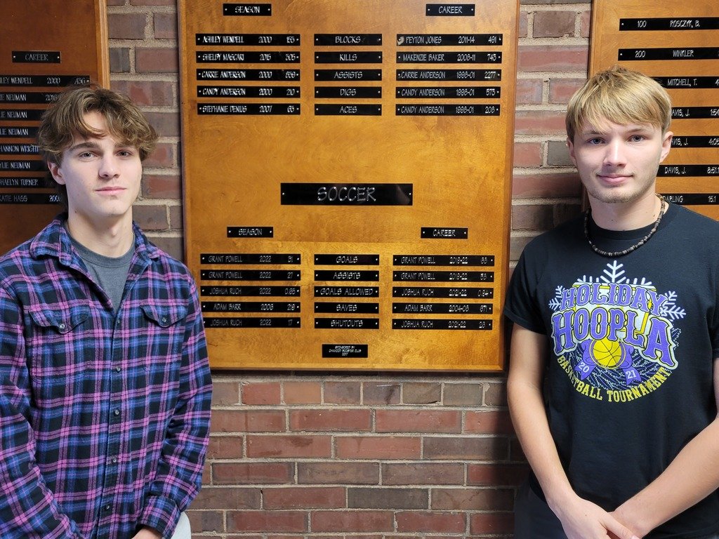 After a Historic Soccer Season Grant Powell &amp; Josh Ruch Cemented Their Place on the OHS Record Boards &amp; OSF Soccer History!!! Grant &amp; Josh Set 4 Records Each This Season &amp; in Their Careers!!! What Amazing Soccer Careers!!! Great Job Grant &amp; Josh!!! FTO!!!