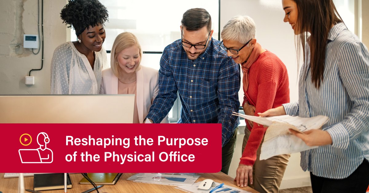 WSBCPED's tweet image. How can your organization rethink its physical office as a place for employees to gather, bond, collaborate, and do their work? Join us on December 7 for a 45-minute #webinar, Reshaping the Purpose of the Physical Office, to learn how. go.wisc.edu/rreshaping-the…
#workplaceculture
