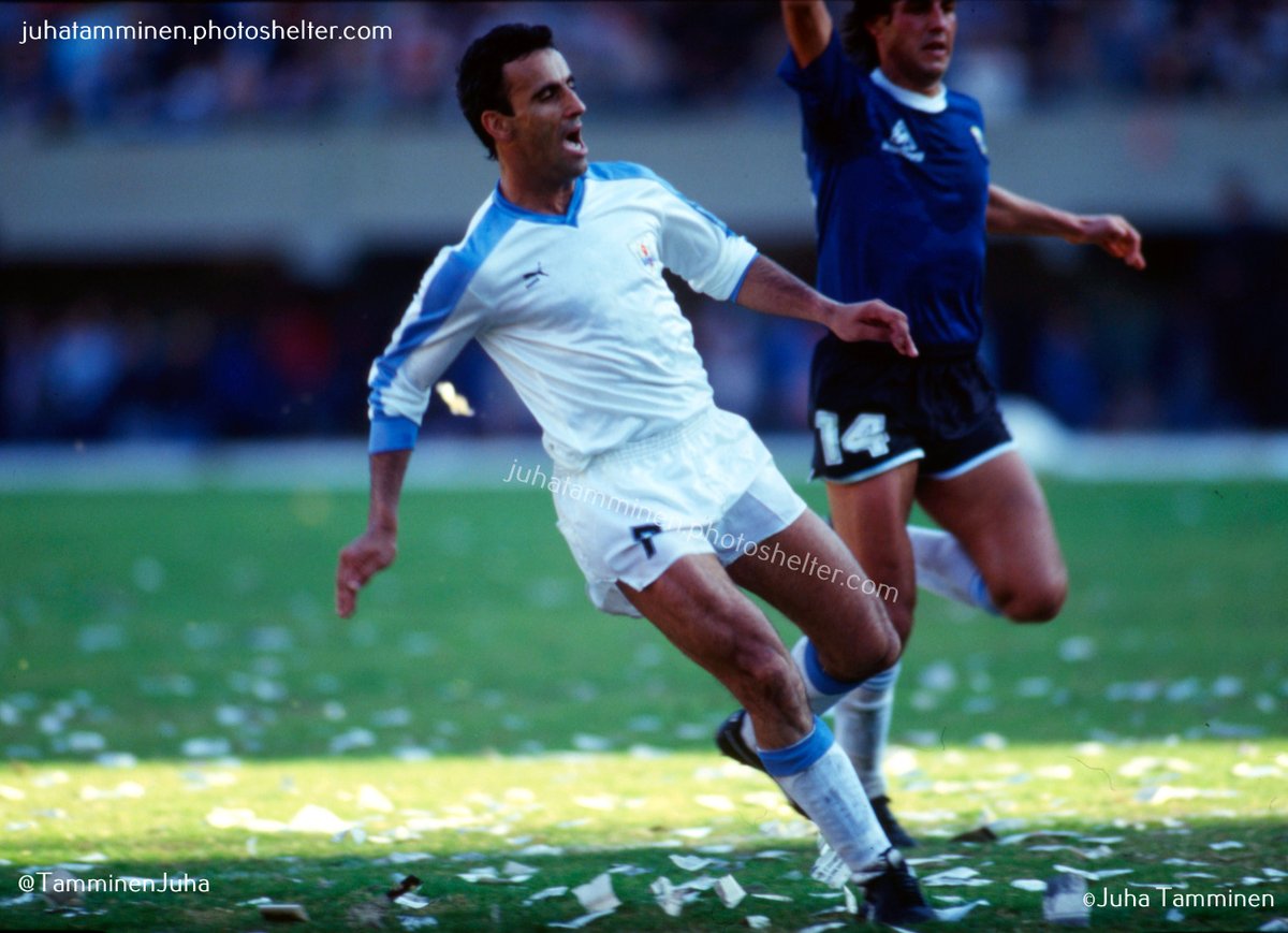 Antonio Alzamendi, Uruguay, 9 de julio de 1987 en Estadio Monumental #AntonioAlzamendi #CopaAmerica1987 @Alzamendi_ok