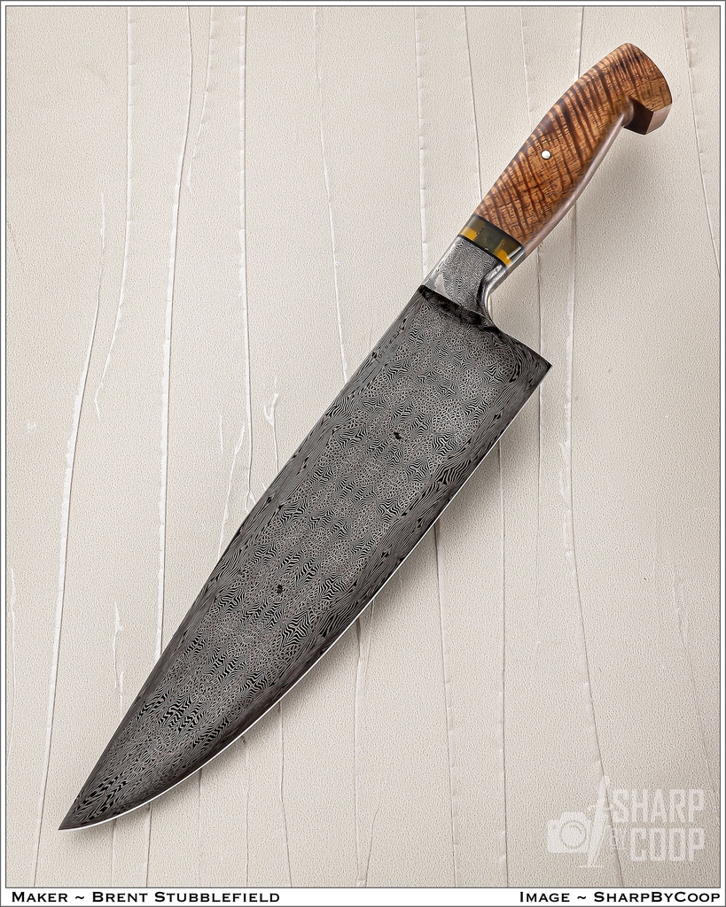 Koa, Amber, and that RICH steel in a 9" integral blade? WOW! <a href="/JoinOrDieKnives/">Join Or Die Knives</a> is Brent Stubblefield and he's sure making a bold presence in our world.

Check out HIS page to see how versatile he and his team are.