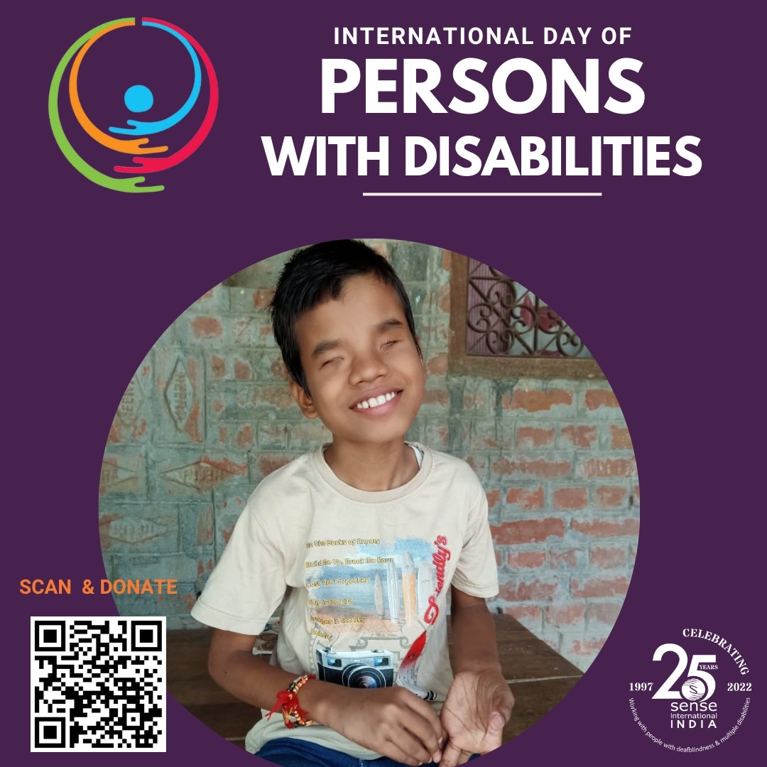 senseindia's tweet photo. Every year, 3rd December is celebrated as #lDPD. Today, lets pledge to work together to find innovative solutions and make our world a more accessible and equitable place for
people with deafblindness. Sense India wishes a Happy IDPD!
Donate Now: https://t.co/Ui6Azab18g
#IDPD https://t.co/IIqcNEu4cJ