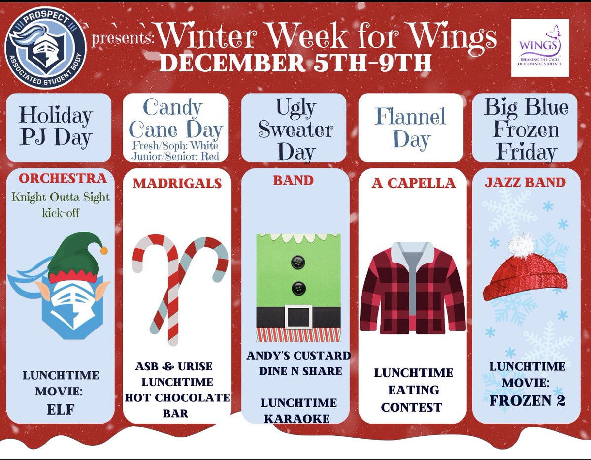 ProspectASB's tweet image. Get excited for Winter Week ❄️☃️