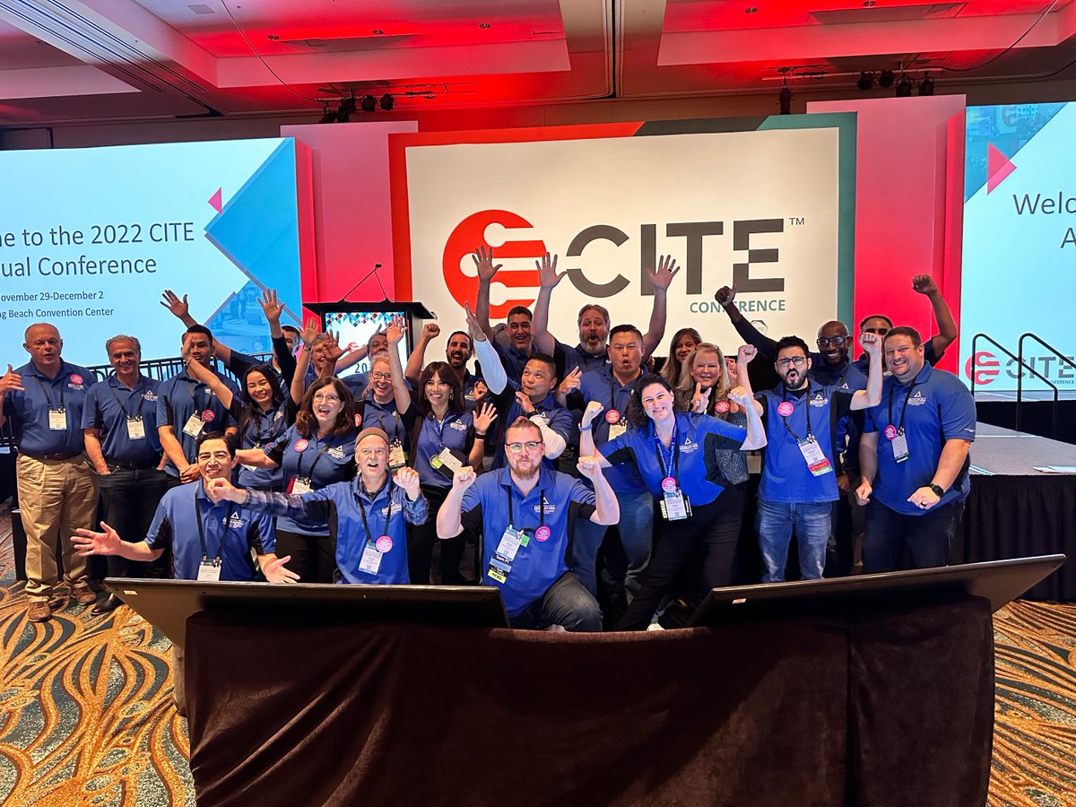alphageeks's tweet image. So proud to have represented the San Diego County Office of Education @SanDiegoCOE and @SdcoeTech at the @CITE_EDU conference with all of my amazing colleagues, especially @HerreraPeyri and @acbaldwin thanks to our illustrious leader @terrenceloftus!