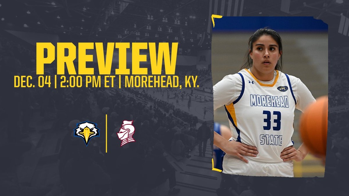 .<a href="/MSUEaglesWBB/">Morehead State WBB</a> looks for a quick bounce back Sunday against Bellarmine. 

Tip-off is slated for 2:00 PM and can be found on ESPN+ or listened to on the Eagle Sports Radio Network. 

Story: bit.ly/3iAWFt6

#SoarHigher