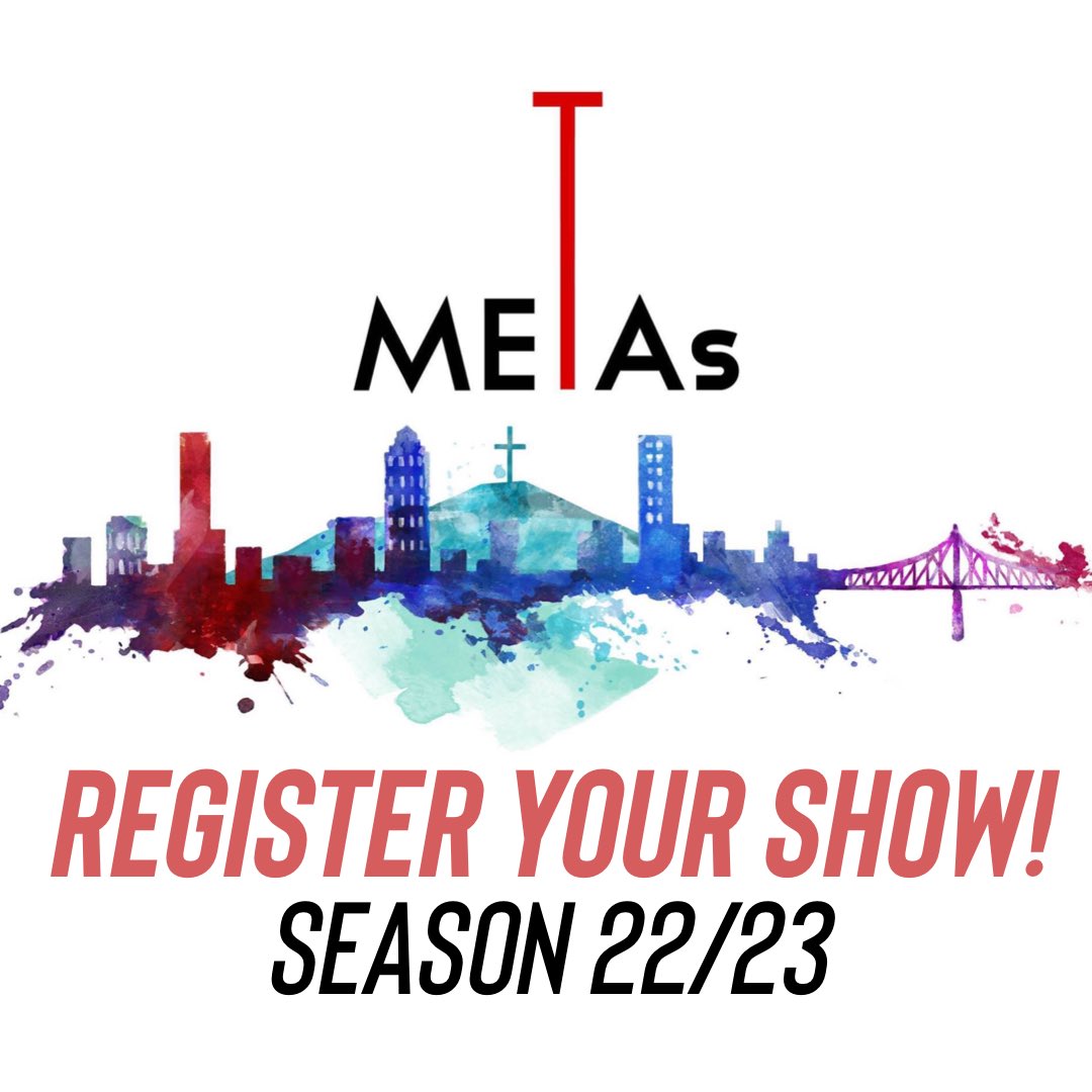 Don’t forget to register your show for the 2022/2023 Season! Not sure if your production is eligible for the METAs? See our updated Eligibility Criteria for the season at metas.ca/register

#metasmtl #weareqctheatre