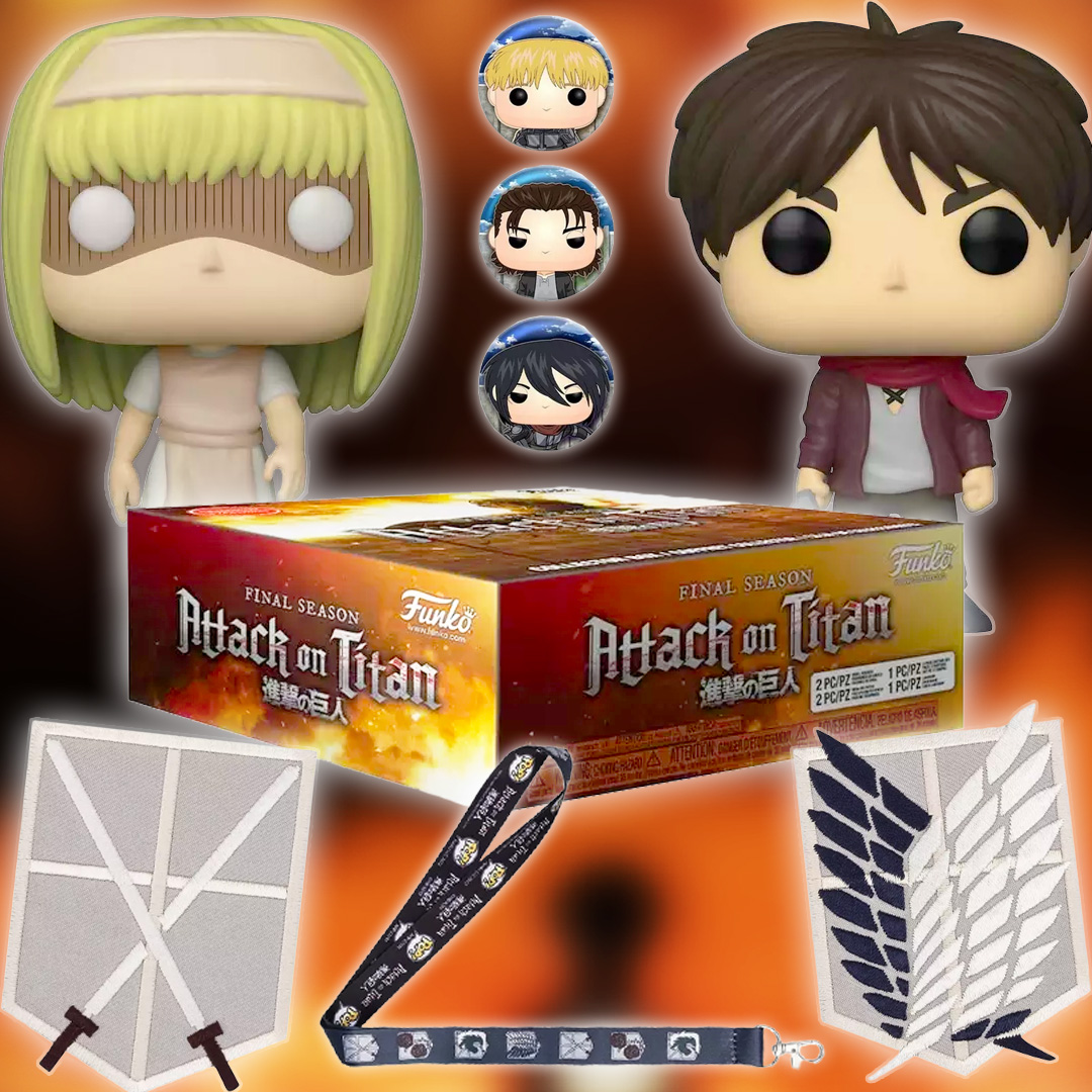 Funko Box: Attack on Titan: Final Season Collector's Box GameStop Exclusive