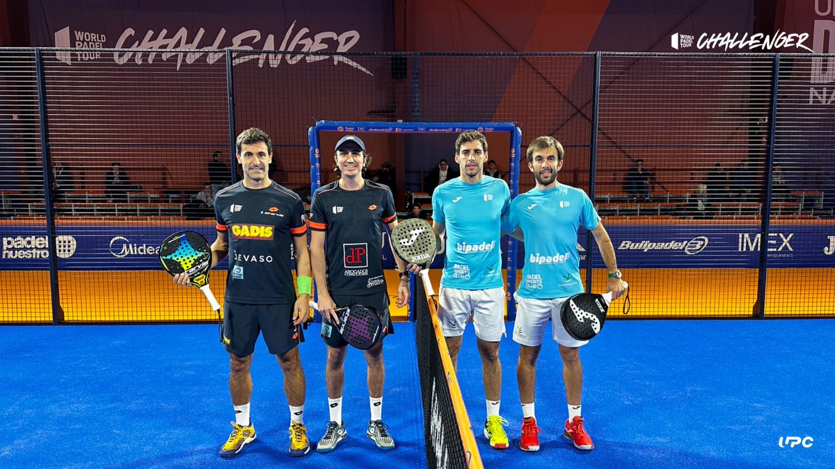 WPT Open 500 (@wptopen500) on Twitter photo Para cerrar la tarde... Extremeños 🆚️ Gallegos por el último puesto en las SEMIFINALES
🔛 #MenorcaChallengerFinal🏝
1️⃣/4️⃣ DE FINAL
🎾 <a href="/BorjaYribarren/">Borja Yribarren</a> - <a href="/BlancoAntelo/">Adrian Blanco Antelo</a>
🆚
🎾 <a href="/diestropadel/">Jose García Diestro</a> - <a href="/pinchofdez/">Pincho Fernández</a>
📺 WorldPadelTourTV.com
📡 YouTube.com/worldpadeltour
#WPTChallenger🧡 Para cerrar la tarde... Extremeños 🆚️ Gallegos por el último puesto en las SEMIFINALES
🔛 #MenorcaChallengerFinal🏝
1️⃣/4️⃣ DE FINAL
🎾 <a href="/BorjaYribarren/">Borja Yribarren</a> - <a href="/BlancoAntelo/">Adrian Blanco Antelo</a>
🆚
🎾 <a href="/diestropadel/">Jose García Diestro</a> - <a href="/pinchofdez/">Pincho Fernández</a>
📺 WorldPadelTourTV.com
📡 YouTube.com/worldpadeltour
#WPTChallenger🧡