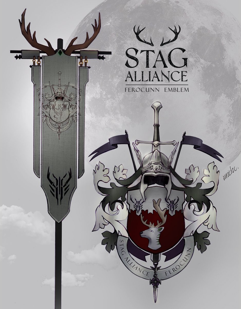 sarampakul's tweet photo. My fan art submission for @StagAlliance 
🦌Clan Emblem Competition: Ferocunn🦌
Spent 3 days to finish, very satisfied with the result and hope you guys like it! 🤟🫰♥️

#ferocunn
#StagAlliance 
#CNFT https://t.co/0GWokOm4v2