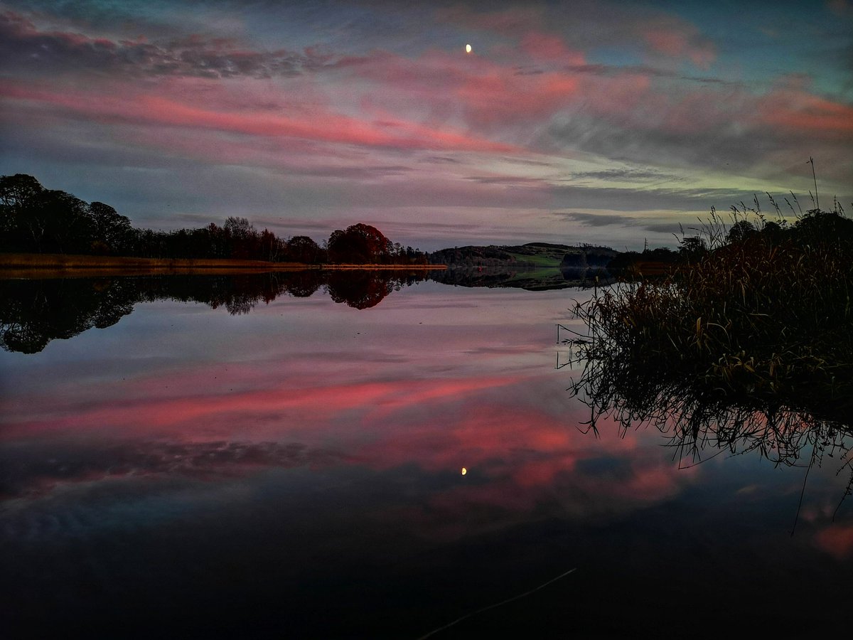 craigrp_ryan's tweet photo. Enchanting sky and perfect stillness in Castleblayney this Winter evening. #loughmuckno #concrawood #whiteisland @castleblayneyie @ScenesOfUlster @MonaghanTourism https://t.co/2kdIUNzea6