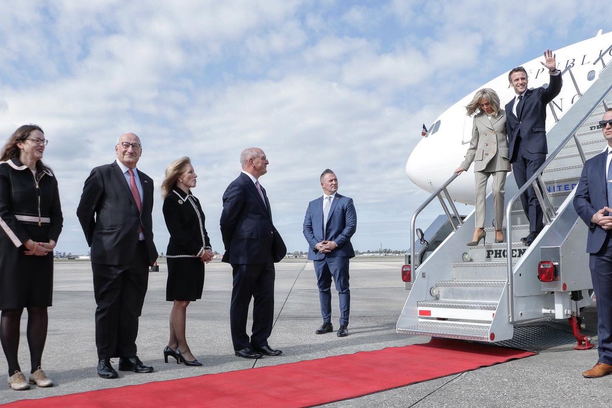 Bienvenue en Louisiane, @emmanuelmacron #lagov #prmacroninnola