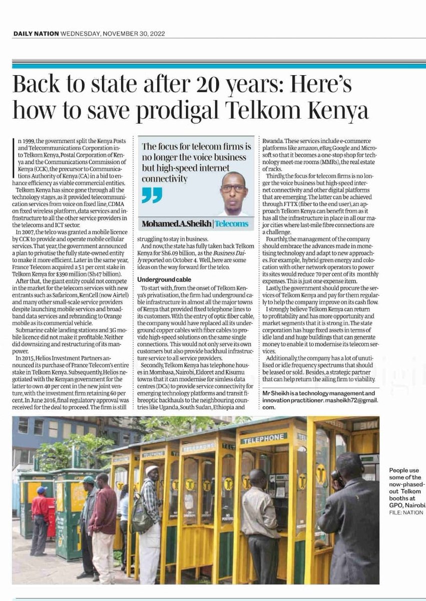 A new focus is needed for the company